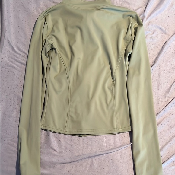 Women's Light Green Jacket - Picture 3 of 6